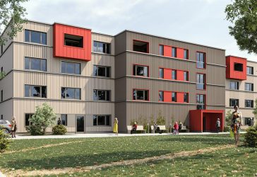 3D Visualisierung Altenheim 2021