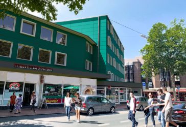 Fotomontagen Fußgängerzone 2021