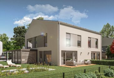 Strasskirchen DHH 1 Gartenansicht 2022